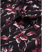 Chemise imprimée noire