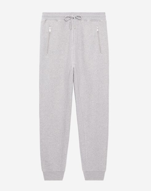 Jogging à poches gris
