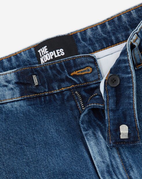 Jean large bleu