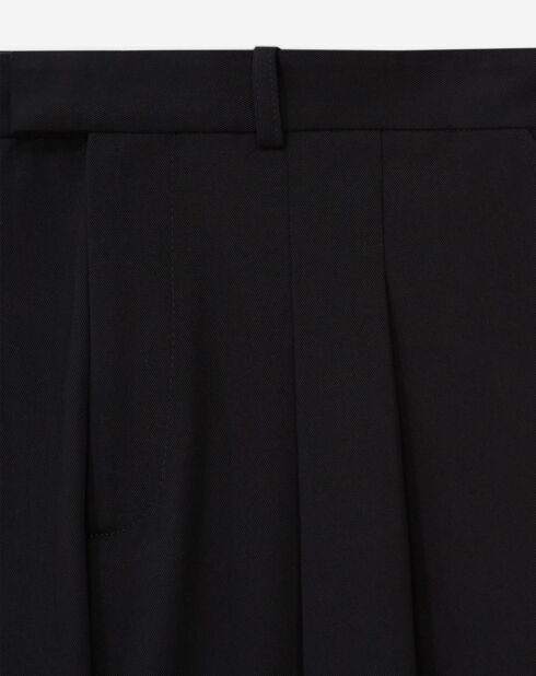 Pantalon large noir