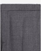 Pantalon en Laine flanelle gris