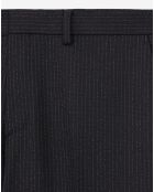 Pantalon de costume à rayures noir