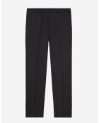 Pantalon de Costume en Laine noir