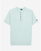 T-Shirt en Maille bleu