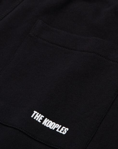 Short molletonné noir