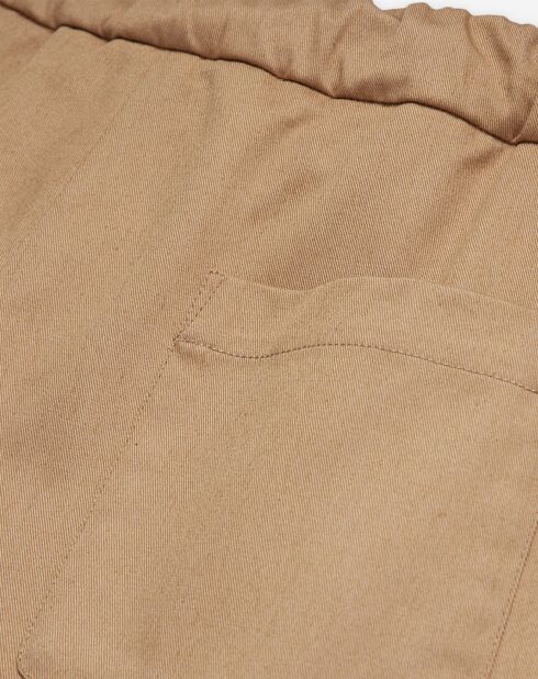 Pantalon Court beige