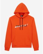 Sweat à capuche Qu'est-ce que orange