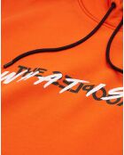 Sweat à capuche Qu'est-ce que orange