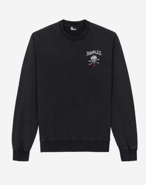 Sweat sérigraphié noir