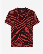 T-Shirt imprimé rouge