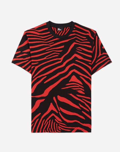 T-Shirt imprimé rouge