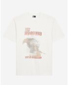 T-Shirt avec sérigraphie Aigle écru