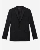 Veste de costume en Laine noire