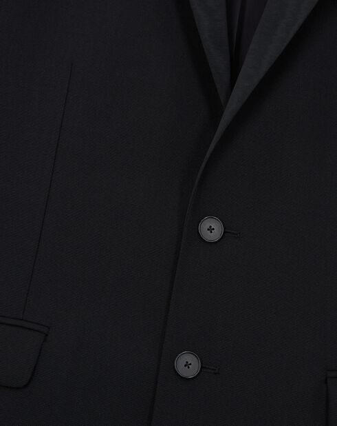 Veste de costume en Laine noire