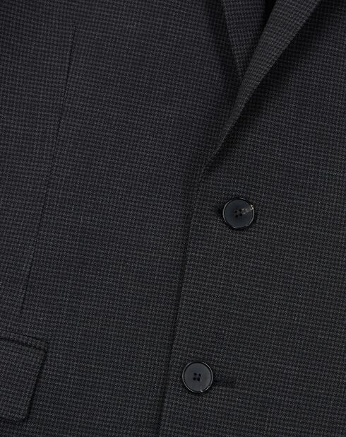 Veste de costume en Laine noire