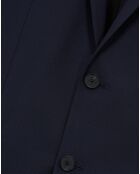 Veste de Costume 100% Laine bleu marine