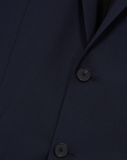 Veste de Costume 100% Laine bleu marine