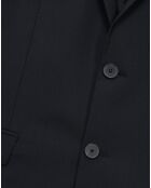 Veste de Costume 100% Laine Prince Galles bleu marine