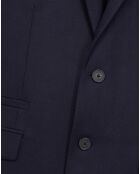 Veste de costume en Laine bleu marine