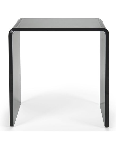 Sgabello Clio affumicato - 41x22xH46 cm