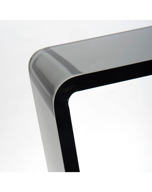 Sgabello Clio affumicato - 41x22xH46 cm