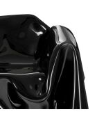 Fauteuil Drappeggi noir - 108x103xH45/76 cm