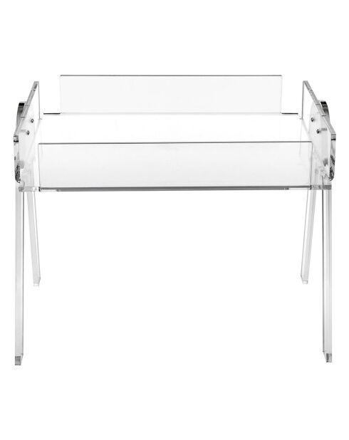 Table d'appoint Tajine transparente - 52x38.5xH40 cm