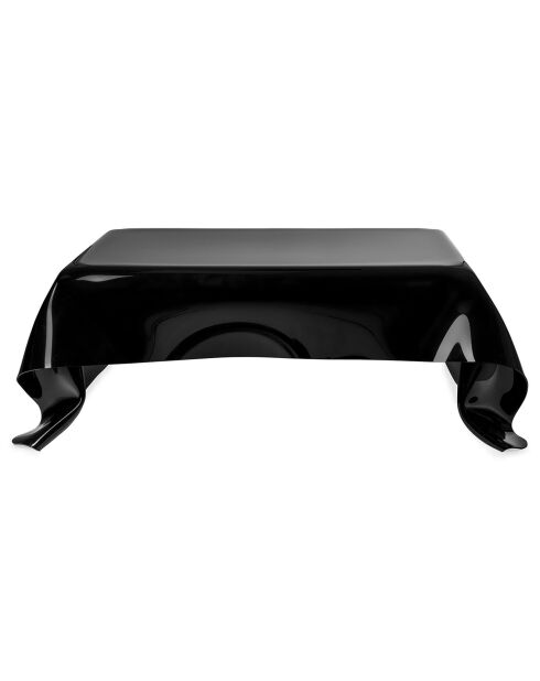 Table basse Drappeggi noire - 115x77xH39 cm