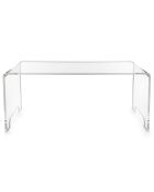 Table basse Emilio transparente - 81x40xH36 cm