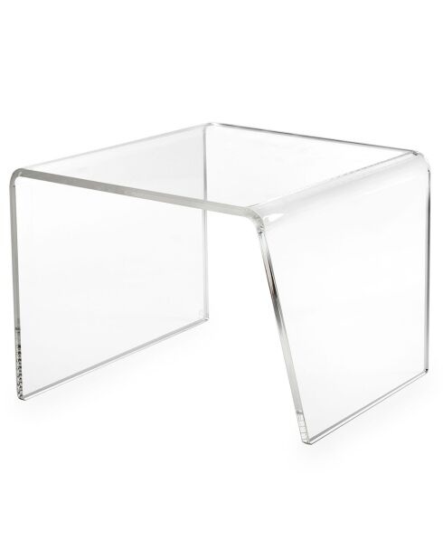 Table basse Alfred transparente - 30x37xH37 cm
