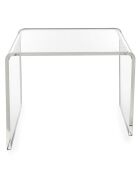 Table basse Alfred transparente - 30x37xH37 cm