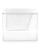 Table basse Alfred transparente - 30x37xH37 cm