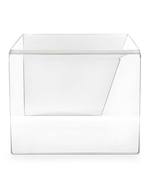 Alfred transparenter Couchtisch - 30x37xH37 cm