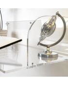 Bureau mural Secretaire  transparent - 100x50xH25 cm