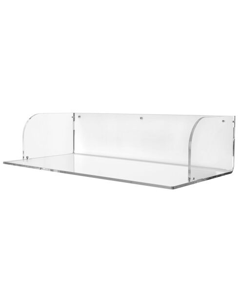 Bureau mural Secretaire  transparent - 100x50xH25 cm