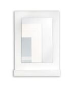 Miroir rétroéclairé Lady T Vertical blanc - 68x18xH100 cm