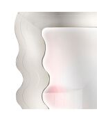 Miroir mural Marea argenté - 90x3xH180 cm