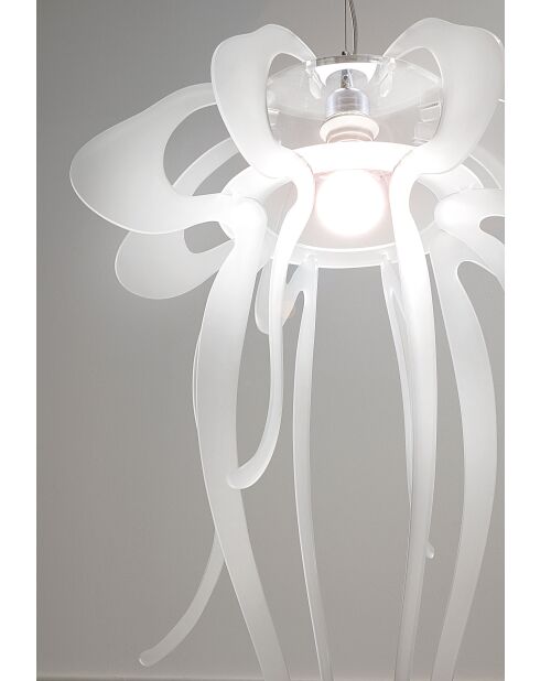 Suspension Jelly blanc satiné - 50x50xH76 cm