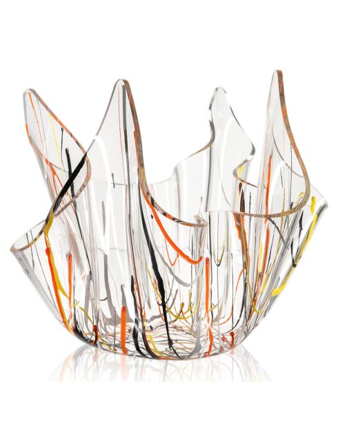 Vase Drappeggi Slim multicolore - 22x22xH21 cm