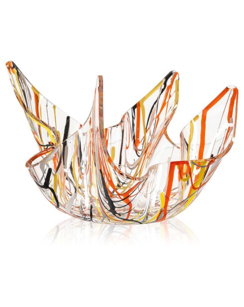 Vase Drappeggi Small multicolore - 21x17xH14 cm