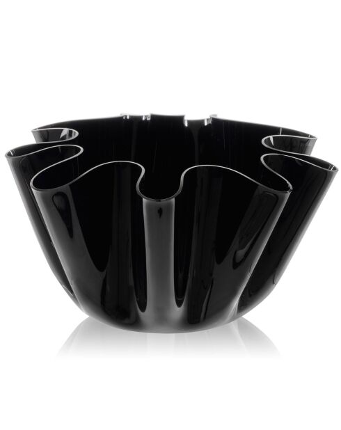 Vase Drappeggi Big  noir - 45x47xH27 cm