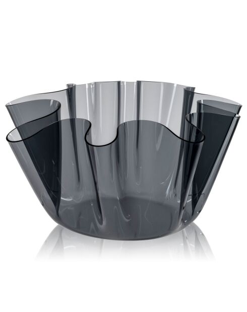 Vase Drappeggi Big  fumé - 45x47xH27 cm