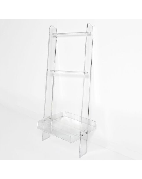 Etagère Clio Small transparente - 39.5x30xH100 cm