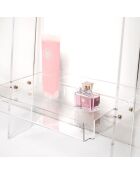 Etagère Clio Small transparente - 39.5x30xH100 cm