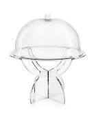 Présentoir à gâteaux Serving Cake Big transparent - 35x35xH41 cm