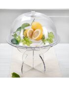 Présentoir à gâteaux Serving Cake Big transparent - 35x35xH41 cm