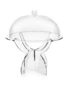 Présentoir à gâteaux Stand Small transparent - 27x27xH29 cm