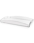 Plateau Serving Big transparent - 45.5x32xH6 cm