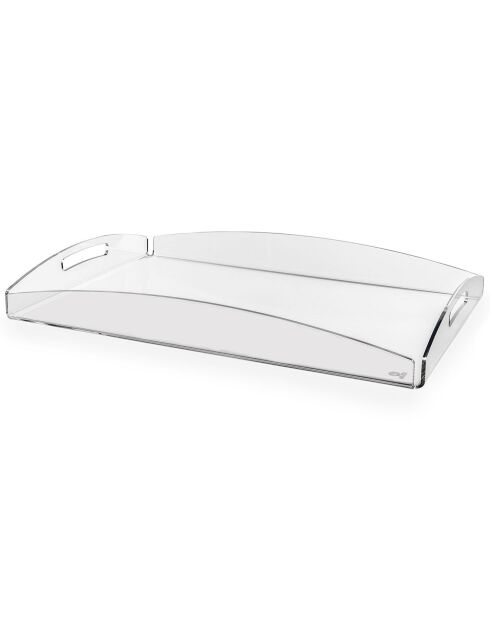 Plateau Serving Big transparent - 45.5x32xH6 cm