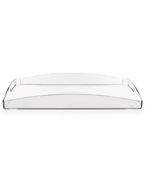 Plateau Serving Big transparent - 45.5x32xH6 cm